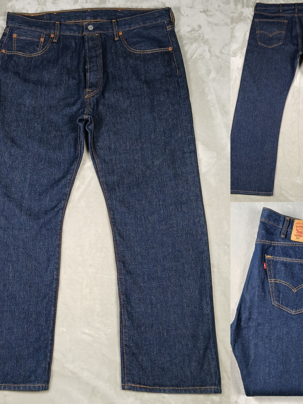 New Levi's 501 Jeans 38x30 Men's Dark Wash